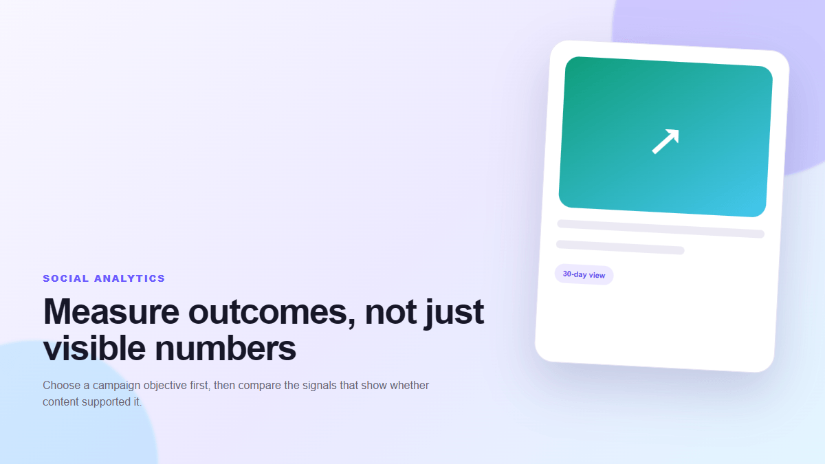 Measure social content beyond vanity metrics